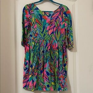 Lilly Pulitzer Hot Spot Mini Evelyn Dress size medium 6-7 NWT
